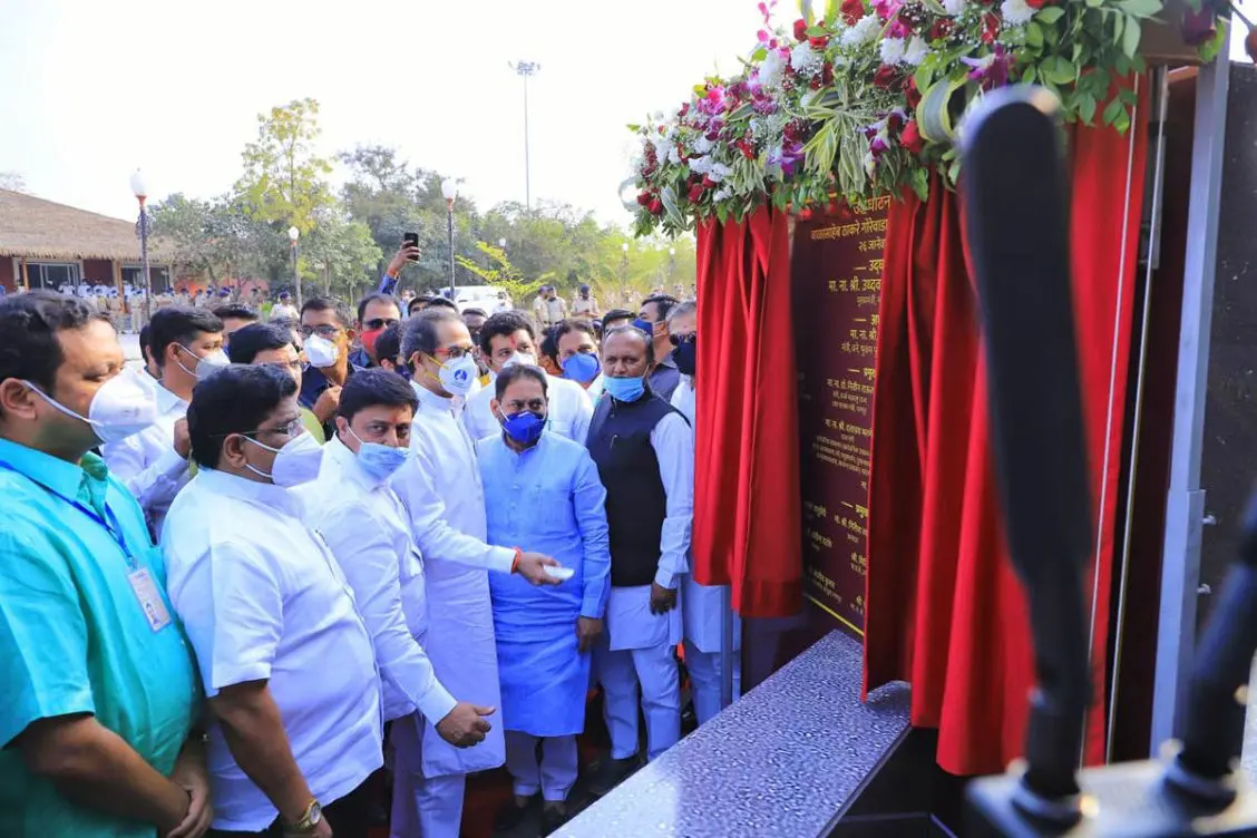 Gorewada Zoo inauguration by Ex-Chief Minister of Maharashtra